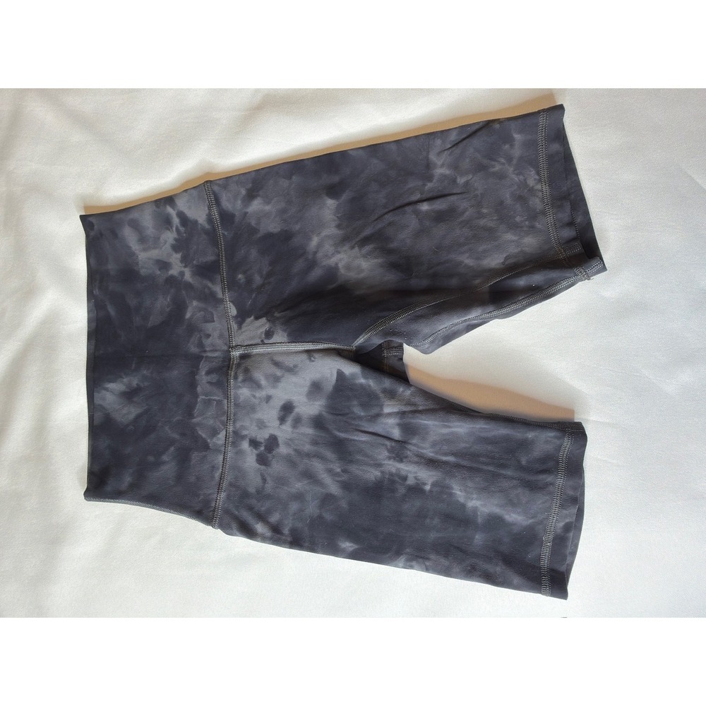 Lululemon Align High-Rise Short 8" Diamond Dye Graphite Grey Size 2 Nulu LW7BSDS